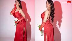 नए साल से पहले Ashnoor Kaur ने रेड थाई हाई स्लिट ड्रेस में दिखाई अदाएं, दिलकश तस्वीरों पर फैंस हुए कुर्बान
