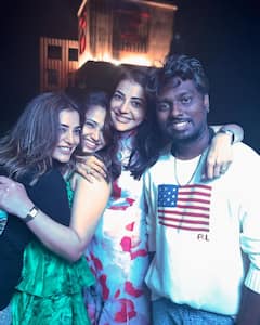 Kajal Aggarwal : డైరక్టర్ అట్లీతో కాజల్ పాప.. కొత్త సినిమా ఏమైనా ప్లాన్ చేస్తున్నారా?