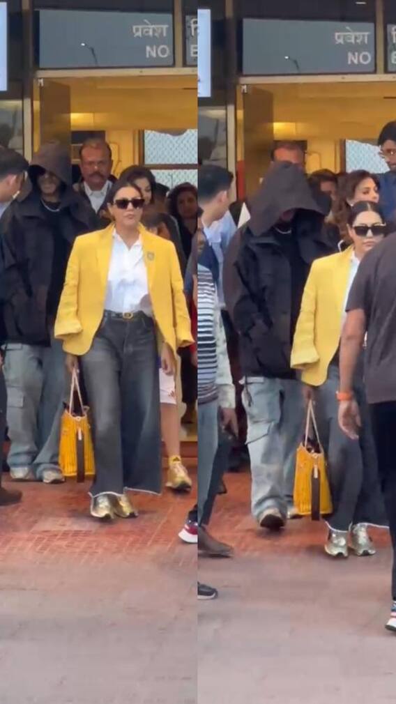 फैमिली संग न्यू ईयर के लिए जामनगर रवाना हुए शाहरुख खान