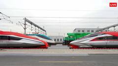 China Bullet Train: चीन में बुलेट ट्रेन की रफ्तार इतनी, देखती रह जाएगी दुनिया