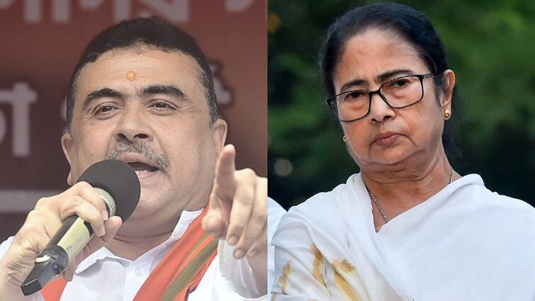 'BJP सत्ता में आई तो जेल में होंगी ममता बनर्जी', शुभेंदु अधिकारी ने बंगाल CM को दी वॉर्निंग Suvendu Adhikari says in Sandeshkhali BJP will put Mamata in jail After bjp in power 'BJP सत्ता में आई तो जेल में होंगी ममता बनर्जी', शुभेंदु अधिकारी ने बंगाल CM को दी वॉर्निंग