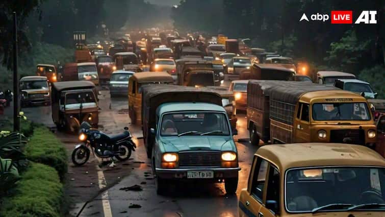 अंधेरी रात में अचानक लगे तारों के टायर पंक्चर, नागपुर हाईवे का खौफनाक वीडियो हो रहा वायरल