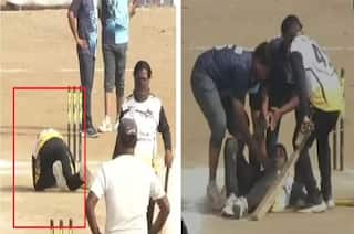 Cricketer Death News non striker batsman heart attack dies during cricket match in jalna maharashtra