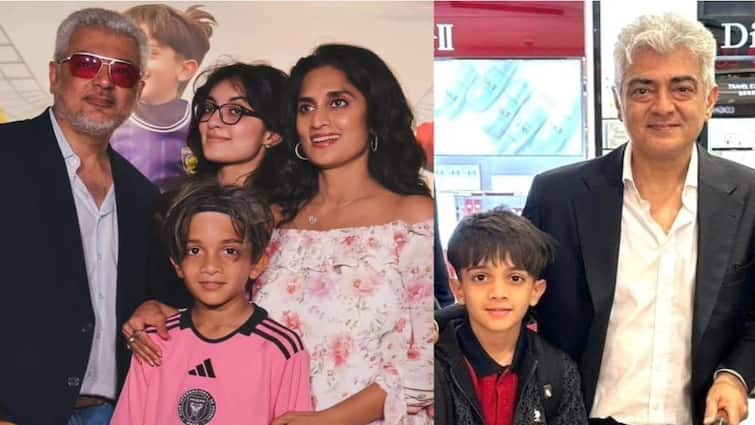 Actor Ajith kumar flies to Singapore with family to celebrate new year புத்தாண்டை கொண்டாட குடும்பத்துடன் சிங்கப்பூர் கிளம்பிய அஜித் குமார்