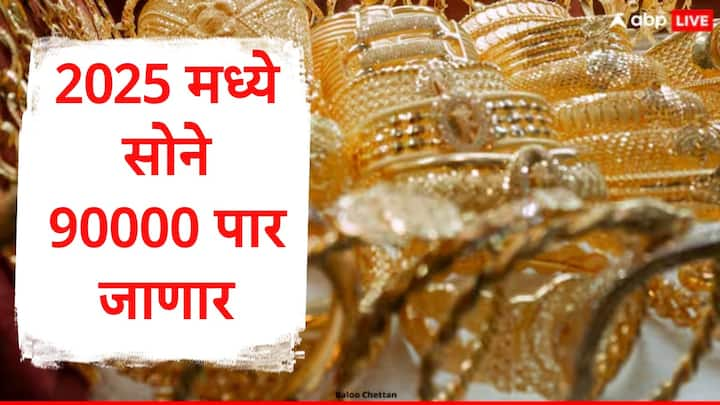 Gold Prices In 2025 Update: सोने दरात 2024 मध्ये जवळपास 30 टक्क्यांची वाढ झाली होती. 2025 मध्ये देखील सोने दरात वाढ होऊ शकते.