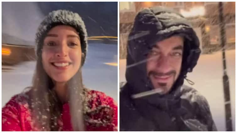 Triptii Dimri Holidays With Rumoured Boyfriend Sam Merchant In Finland, Enjoys Snowfall And Northern Lights' View