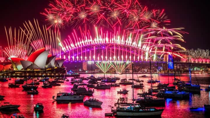 Various countries across the world welcomed New Year 2025 with massive celebrations and stunning fireworks.