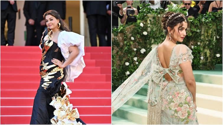 From Aishwarya Rai To Alia Bhatt: Indian Celebrities Who Owned The Red Carpet In 2024