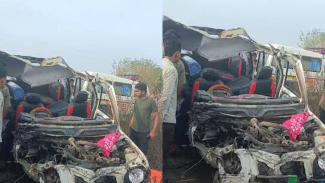 Maharashtra News 4 people from Nanded died in a road accident in Akkalkot Solapur महाराष्ट्र के अक्कलकोट में भीषण सड़क हादसा, दर्शन करने जा रहे 4 श्रद्धालुओं की मौत, 7 घायल