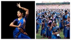 8 நிமிட பாட்டுக்கு 11,600 கலைஞர்களை வைத்து டான்ஸ் ஆடி கின்னஸ் சாதனை படைத்த திவ்யா உன்னி!