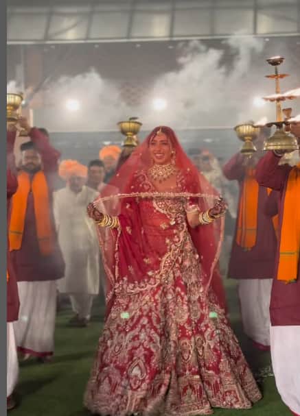 Jheel Mehta bride