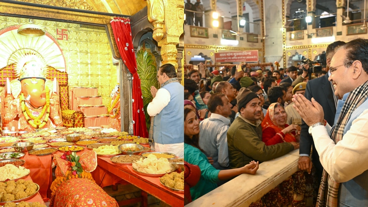 नए साल पर सीएम भजनलाल शर्मा ने श्रीनाथजी के मंदिर में की पूजा, राजस्थान के धार्मिक स्थलों पर उमड़ी भीड़