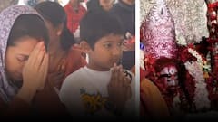 Tarapith: নতুন বছরে ভক্তদের ফুলে ঢাকল তারাপীঠ, ভিড়ের মধ্যে দাঁড়িয়েই প্রার্থনা, 'ডাক শুনো মা..'