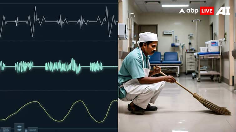 कहाँ से आये हैं ये लोग! सफाई करने वाले ने कर दिया महिला का ECG, उपभोक्ता ने नोचे अपने बाल