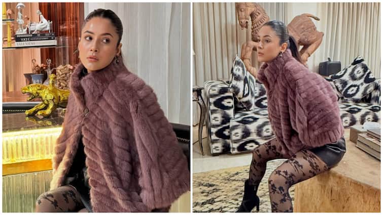 Shehnaaz Gill Slays In Chic Look As She Extends New Year Wishes; SEE PICS