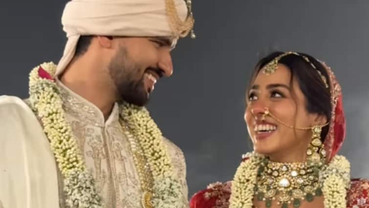 TMKOC's Actor Jheel Mehta aka Sonu Ties The Knot With Aditya Dube; Watch Wedding Video