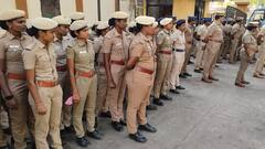 அமைதியான, உற்சாகமான புத்தாண்டு... விடிய, விடிய பாதுகாப்பு பணி மேற்கொண்ட போலீசார்