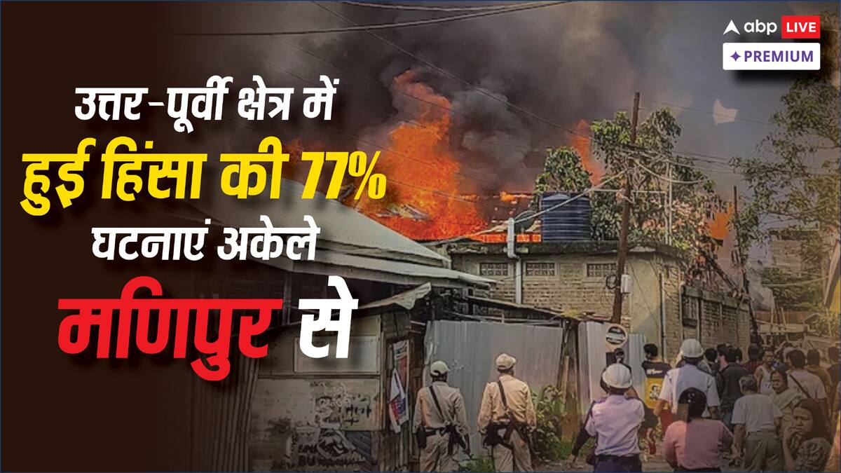 मणिपुर के टकराव को क्यों कहा जाता है 'नस्लीय संघर्ष', उत्तर-पूर्वी क्षेत्र में 77% घटनाओं की है जड़