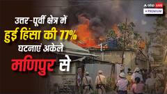 मणिपुर के टकराव को क्यों कहा जाता है 'नस्लीय संघर्ष', उत्तर-पूर्वी क्षेत्र में 77% घटनाओं की है जड़
