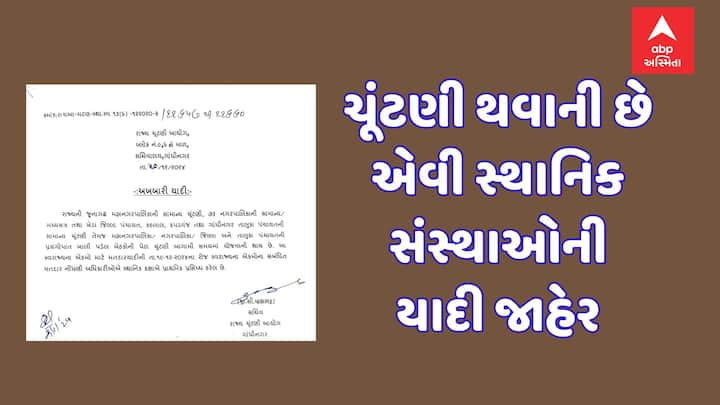 ૧ જિલ્લા પંચાયત, ૭૩ નગરપાલિકાઓ, ૯૨ તાલુકા પંચાયતો અને ૧ મહાનગર પાલિકા માટે ચૂંટણી યોજાશે, પ્રાથમિક મતદાર યાદી પણ જાહેર.