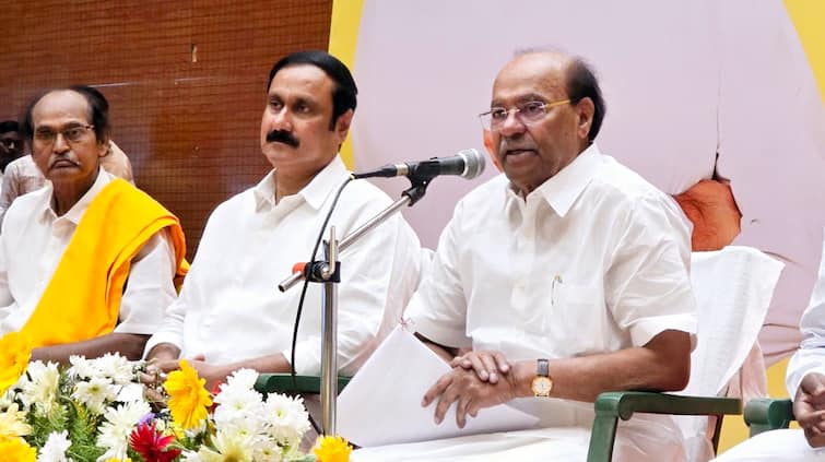 Pmk founder dr Ramadoss press conference dmk against opposite party “ஆளுங்கட்சிக்கு ஜால்ராவா போட முடியும்” - ராமதாஸ் கடுமையான விமர்சனம்