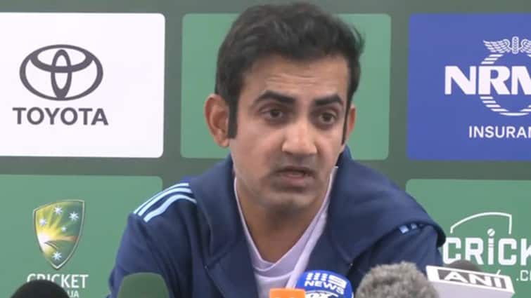 Gautam Gambhir refuses to confirm Rohit Sharma in India XI for Sydney Test Gautam Gambhir PC: સિડની ટેસ્ટમાં નહી રમે રોહિત શર્મા? ગૌતમ ગંભીરે કર્યા અનેક મોટા ખુલાસાઓ