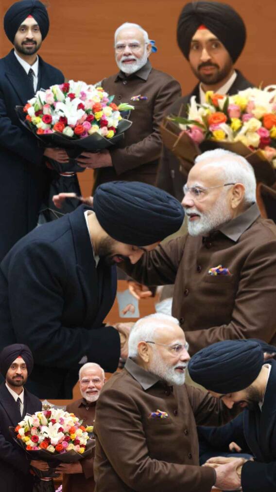 दिलजीत दोसांझ ने की पीएम मोदी से मुलाकात, सामने आया शानदार वीडियो