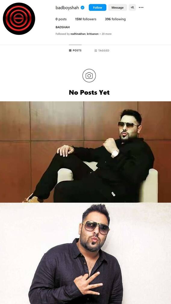 हनी सिंह के चलते बादशाह ने इंस्टाग्राम से डिलीट किए सारे पोस्ट?