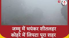 Jammu में घना कोहरा, मैदानी इलाकों में बढ़ी ठंड | Weather Update Today | ABP News