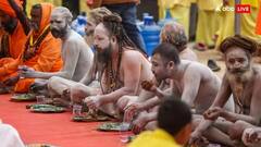 Mahakumbh 2025: મહાકુંભ માટે સાધુઓનો જમાવડો શરૂ, હાથમાં ભાલા લઇને પહોંચતા 5 કિમી લાંબી ભીડ જામી...