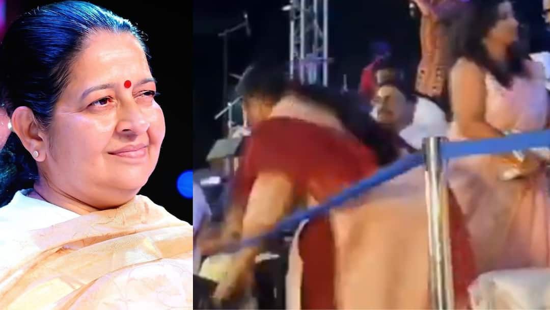 Thrikkakara MLA Uma Thomas's Fall From Stage At Kaloor Stadium Sparks Safety Concerns — Video Thrikkakara MLA Uma Thomas Fall From Stage At Kaloor Stadium Sparks Safety Concerns Video Thrikkakara MLA Uma Thomas's Fall From Stage At Kaloor Stadium Sparks Safety Concerns — Video