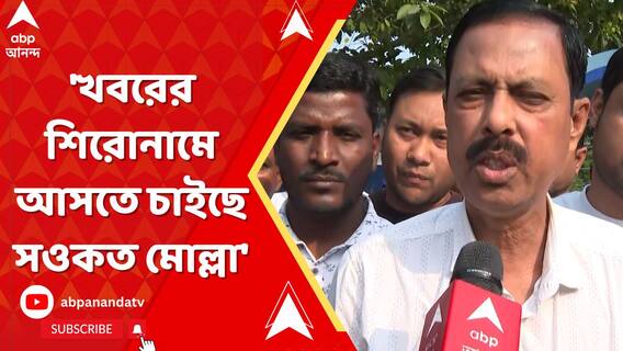 'খবরের শিরোনামে আসতে চাইছে সওকত মোল্লা', মন্তব্য আরাবুলের