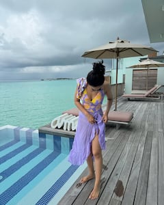 In PICS: A Sneak Peek Into Surbhi Jyoti's Maldives Getaway