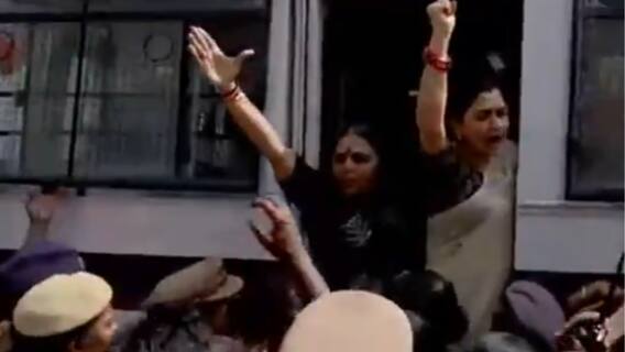 Anna University Sexual Assault: Tamil Nadu BJP Mahila Morcha Members, Khushbu Sundar Detained During Protest