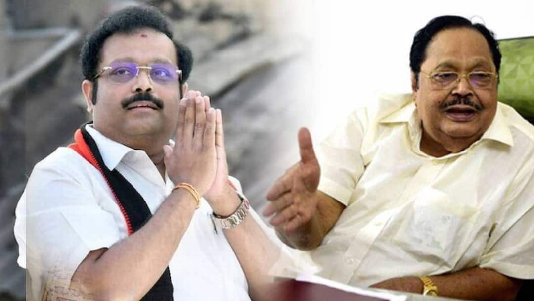 எனக்கு யார் வந்திருக்கிறார்கள் என தெரியவில்லை: ரெய்டு குறித்து துரைமுருகன் பேட்டி Enforcement Directorate raids Minister Duraimurugan's house in vellore Armed police deployed எனக்கு யார் வந்திருக்கிறார்கள் என தெரியவில்லை: ரெய்டு குறித்து துரைமுருகன் பேட்டி