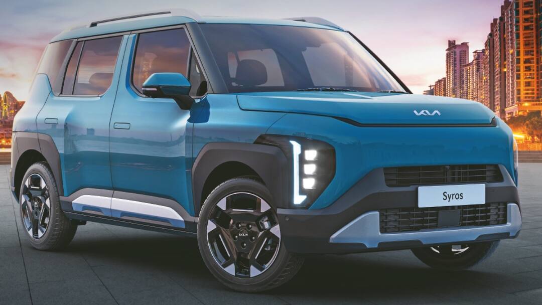 Kia Syros launched at Rs 9 lakh check spec and other details automobile news in tamil Kia Syros: யாருமே எதிர்பார்க்கல..! இந்த விலையில் சப் 4மீ எஸ்யுவி ஆ? கியா சிரோஸில் என்னெல்லாம் இருக்கு பாருங்களேன்..!