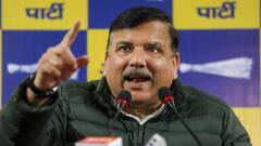 दिल्ली में चुनावी घमासान के बीच संजय सिंह का केंद्र पर हमला, 'क्या देश को भविष्य दे सकती है BJP'