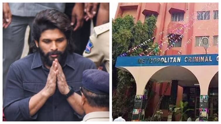 Allu Arjun granted bail by Hyderabad Nampally court in Pushpa 2 stampede case யப்பா! நிம்மதி பெருமூச்சு விட்ட அல்லு அர்ஜுன்.. கிடைத்தது ஜாமீன்!