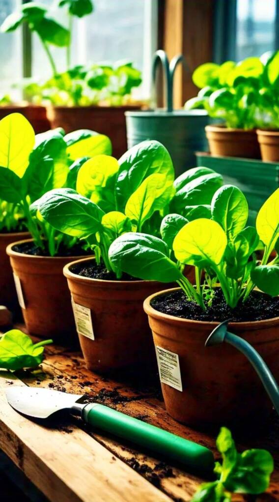 गमले में कैसे उगा सकते हैं पालक?