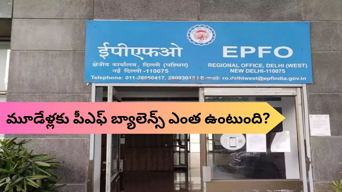 PF Balance Check: మూడేళ్లు పని చేస్తే మీ PF అకౌంట్‌లో ఎంత బ్యాలెన్స్‌ ఉంటుంది?, ఇలా చెక్‌ చేయండి