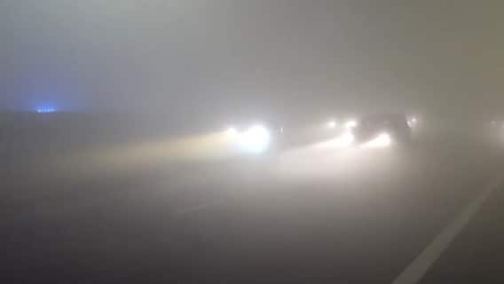 Video: Dense Layer Of Fog Covers Delhi, Several Flights Affected
