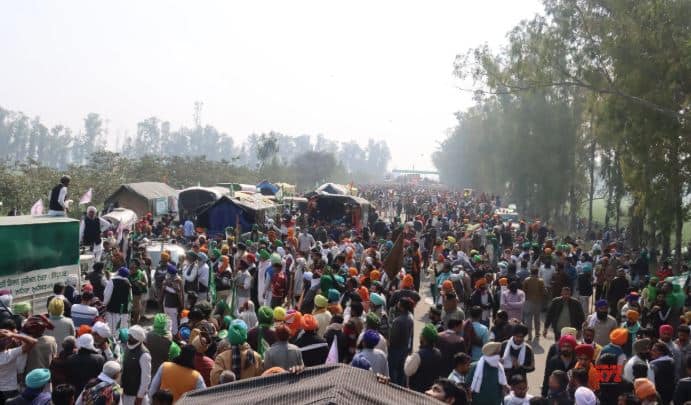 Mahapanchayat in Khanauri today Dallewal will address Haryana Police alert Farmer Protest: ਖਨੌਰੀ 'ਚ ਅੱਜ ਮਹਾਪੰਚਾਇਤ, ਡੱਲੇਵਾਲ ਕਰਨਗੇ ਸੰਬੋਧਨ, ਹਰਿਆਣਾ ਪੁਲਿਸ ਅਲਰਟ, 21 ਕੰਪਨੀਆਂ ਤਾਇਨਾਤ, ਧਾਰਾ 163 ਲਾਗੂ