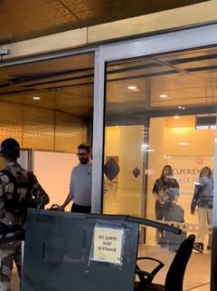 न्यू ईयर सेलिब्रेट कर आराध्या संग मुंबई लौटे अभिषेक-ऐश्वर्या , एयरपोर्ट पर बेटी और बीवी के लिए एक्टर का दिखा केयरिंग अंदाज