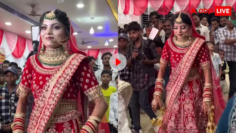 दुल्हन ने अपने दूल्हे के लिए लाल जोड़ा पहनकर किया कबड्डी डांस, वीडियो हुआ वायरल