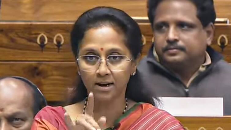 Supriya Sule NCP SP MP On BJP Leader Ramesh Bidhuri purported Statement over Priyanka Gandhi प्रियंका गांधी को लेकर बयान पर BJP नेता रमेश बिधूड़ी पर भड़कीं सुप्रिया सुले, 'ये बेहद शर्मनाक'