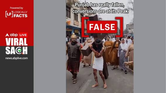 Fact Check: Video Of Good Friday Procession In Jammu Shared To Claim ‘Conversions At Peak In Punjab’ 