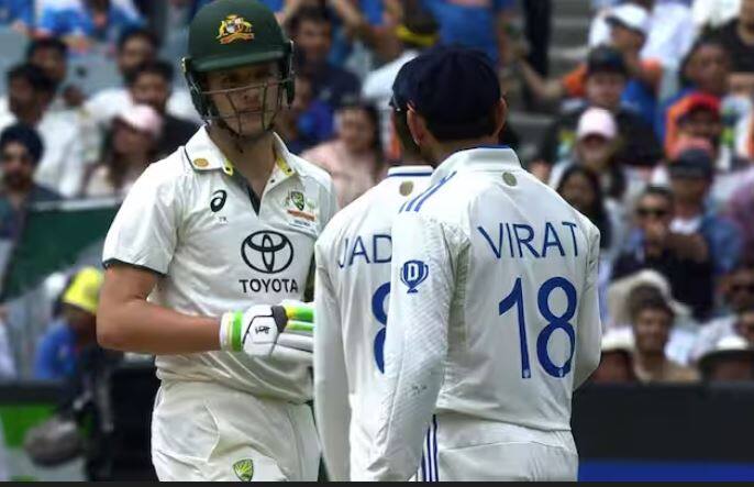 ਇਸ ਤੋਂ ਬਾਅਦ ਮੈਲਬੋਰਨ 'ਚ ਖੇਡੇ ਗਏ ਸੀਰੀਜ਼ ਦੇ ਚੌਥੇ ਮੈਚ 'ਚ ਵਿਰਾਟ ਕੋਹਲੀ ਤੇ ਆਸਟ੍ਰੇਲੀਆ ਦੇ ਸੈਮ ਕੌਂਸਟੇਸ ਵਿਚਾਲੇ ਝਗੜਾ ਹੋ ਗਿਆ। ਕੋਹਲੀ ਤੇ ਕਾਂਸਟੈਂਸ ਦੇ ਮੋਢੇ ਇੱਕ ਦੂਜੇ ਨਾਲ ਟਕਰਾ ਗਏ, ਜਿਸ ਤੋਂ ਬਾਅਦ ਦੋਵਾਂ ਵਿਚਾਲੇ ਜ਼ੁਬਾਨੀ ਜੰਗ ਵੀ ਹੋ ਗਈ। ਇਸ ਘਟਨਾ ਤੋਂ ਬਾਅਦ ਕੋਹਲੀ 'ਤੇ ਮੈਚ ਫੀਸ ਦਾ 20 ਫੀਸਦੀ ਜੁਰਮਾਨਾ ਲਗਾਇਆ ਗਿਆ ਸੀ।