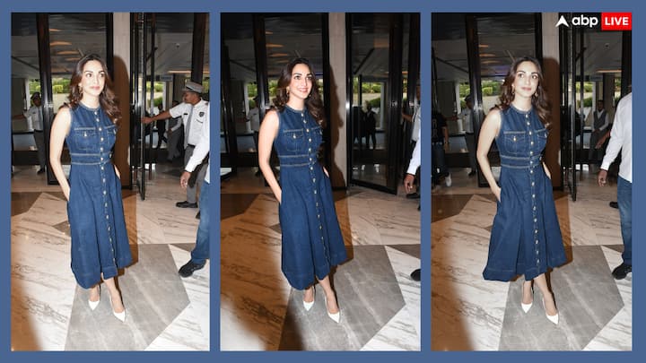 Kiara Advani Denim Look: कियारा आडवाणी अपनी अपकमिंग फिल्म 'गेम चेंजर' के प्रमोशन में बिजी हैं. इस बीच वे बीमार हो गई थीं, लेकिन दो दिन के आराम के बाद अब वे काम पर लौट आई हैं.