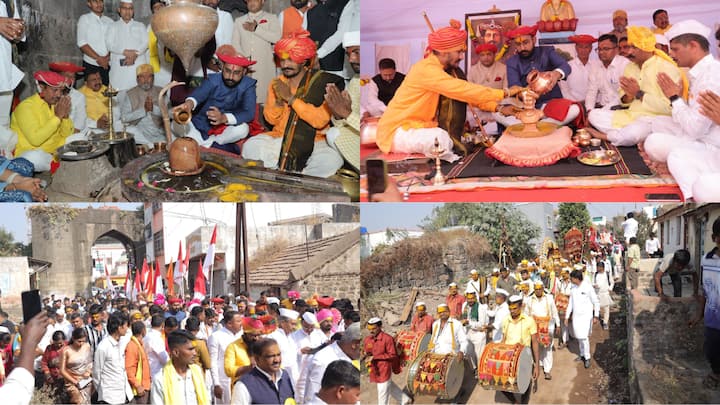 Malhar Rao Holkar Rajyabhishek Sohla : किल्ले वाफगाव येथे श्रीमंत भूषणसिंह होळकरांच्या हस्ते महाराजा यशवंतराव होळकरांचा राज्याभिषेक सोहळा संपन्न झाला.