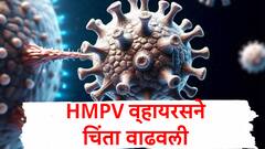 HMPV Virus in India : HMPV ची भारतात एन्ट्री; दोघांना लागण